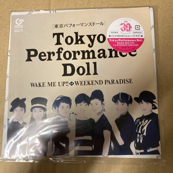 即決 東京パフォーマンスドール Tokyo Performance Doll WAKE ME UP （7 Clear Vinyl） WAKE ME UP (7 Clear Vinyl) 新品未開封