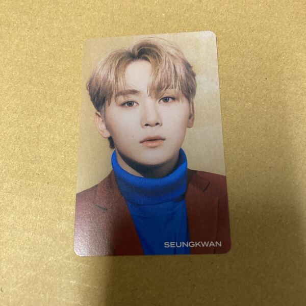 即決 SEVENTEEN ひとりじゃない HMV特典トレカ SEUNGKWAN 新品