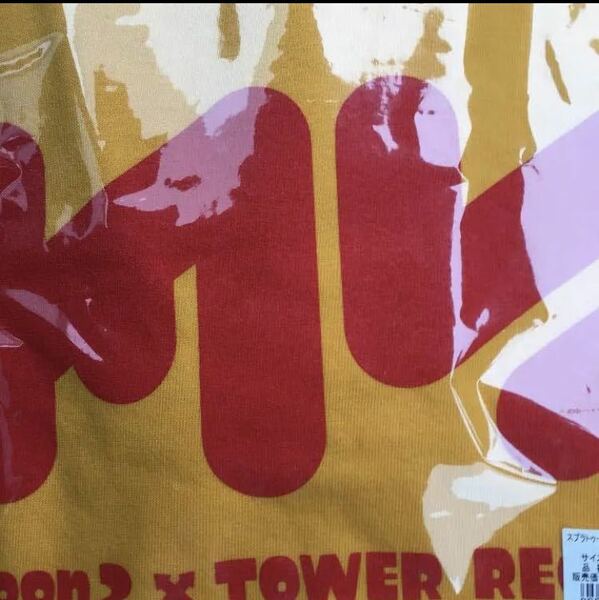 スプラトゥーン2 × TOWER RECORDS T-shirt黄XLサイズ新品