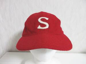 クーパーズタウン COOPERSTOWN BALLCAP 帽子 キャップ 赤 ウール 北6345