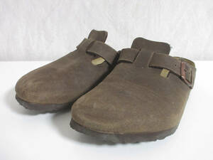 ビルケンシュトック BIRKENSTOCK サンダル 茶 ブラウン 40 26cm irmri 北6403