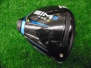 中古品 テーラーメイド TaylorMade ドライバーヘッド 日本仕様 シム2 マックス D SIM2 MAX-D 10.5度