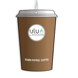 ULU LAGOON ウルラグーン コーヒー エアフレッシュナー USDM アロハ Hawaii ハワイ雑貨 アメ車 アメリカ 北米トヨタ 北米日産 北米 HDM