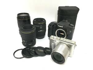 ★ Canon EOS 50D + ZOOM LENS EF 100-300mm 1:4.5-5.6 US + Nikon 1 AW1 ★ キャノン ニコン デジタル一眼レフカメラ 他レンズ3本