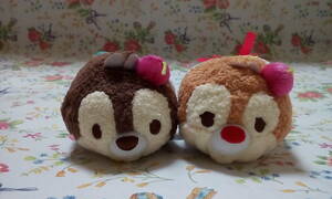  Disney store tsumtsum(S) chip & Dale ( cupcake ) loose sale (TSUM TSUM HOUSE SET)s.-tsu( chip . Dale ) single goods cake 