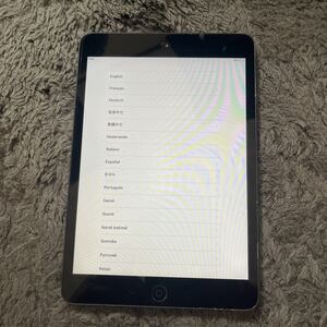 中古Apple iPad mini Wi-Fi 16GB ブラック　MD528J/A