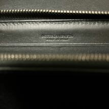 中古BOTTEGA VENETA イントレチャート ラウンドファスナー長財布 ブラック ボッテガヴェネタ 長財布_画像8