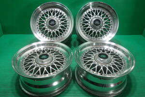 K2363 free shipping Linea Sport LINEA SPORT 15-6.5J PCD114.3 4H 5H multi +15 hub diameter approximately 74mm 4ps.@15 -inch mesh that time thing old car rare 