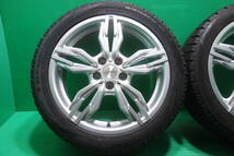 K2537-21 送料無料 225/45R17 スタッドレス 4本セット NANKANG WINTERSAF WS-1 8分山 溝たっぷり プジョー用 308 ストレートナット_画像2