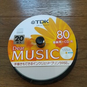 TDK 音楽用 CD-R17枚