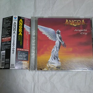 名盤★93年発売盤★国内盤★帯付★ANGRA★ANGELS CRY★アングラ★エンジェルズ・クライ★VICP-5314 