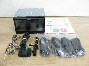 [106731-B]最新2023年地図!! カロッツェリア AVIC-RZ900 楽ナビ 4ch地デジチューナー/Bluetooth内蔵 新品TVアンテナ付 動作確認済