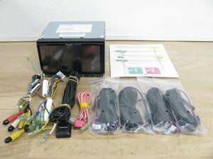 [106728-B]パナソニック SDナビ ストラーダ CN-MW240D 地デジチューナー内蔵 DVD再生 新品TVアンテナ付き 地図2012年度版 動作確認済