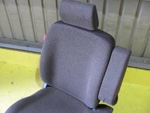 [106457-G]スズキ ラパン HE22S モード 純正シート 運転席 ベンチシートタイプ ブラウンカラー 千葉県千葉市～引き取り歓迎 関東送料5400円_画像5