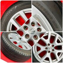 19 年式バリ溝。ENKEI製。NISSANエクストレイル T31 純正 18インチ×7J +40 114.3 5穴 BRIDGESTONE REGNO GRV2 225/55R18ラジアル4本。_画像7