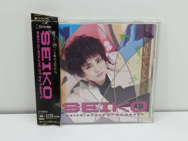 【中古CD】SEIKO／サウンド・オブ・マイ・ハート　松田聖子　※帯損傷・テープ止め　(管-A-655)