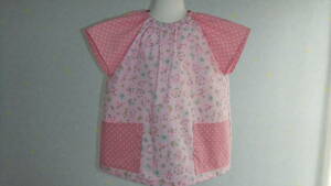  hand made [B219] short sleeves smock * size 120