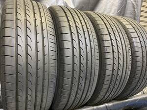 バリ溝 ヨコハマ 215/60R17 BluEarth RV-02 4本セット 中古タイヤ 215/60-17 C-HR カローラクロス オデッセイ RVR