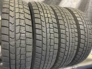 スタッドレス 165/70R14 4本セット 中古タイヤ ダンロップ WINTER MAXX WM02 アクア パッソ ヴィッツ マーチ ソリオ