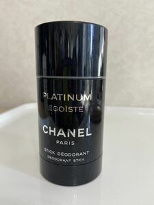 CHANEL エゴイスト プラチナム デオドラントスティック 75ml 未使用に近いお品物　残量たっぷり　定形外発送は350円