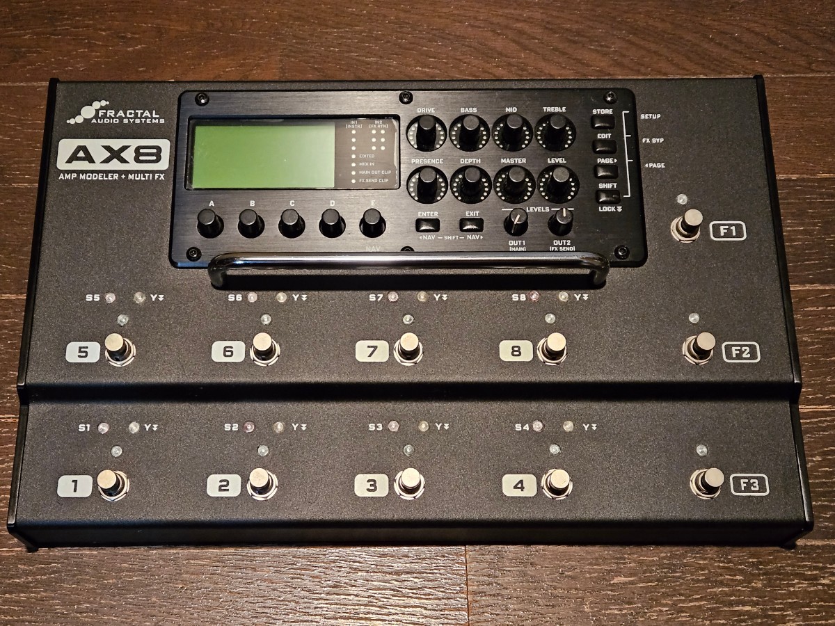 ヤフオク! -「fractal audio systems ax8」(エフェクター) (エレキ