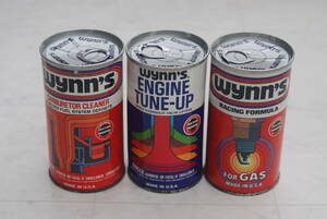 ♪未使用品 長期在庫　wynn's ウインズ チューンアップキット エンジン キャブレタークリーナー ガソリン レーシングフォーミュラ3缶
