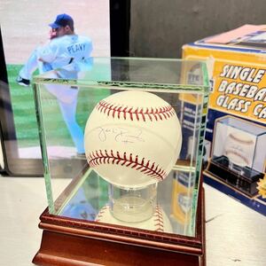 ★コレクター放出品 Jake Peavy ジェイク・ピービー 直筆サインボール MLB メジャーリーグ オフィシャル ディスプレイケース wbc代表