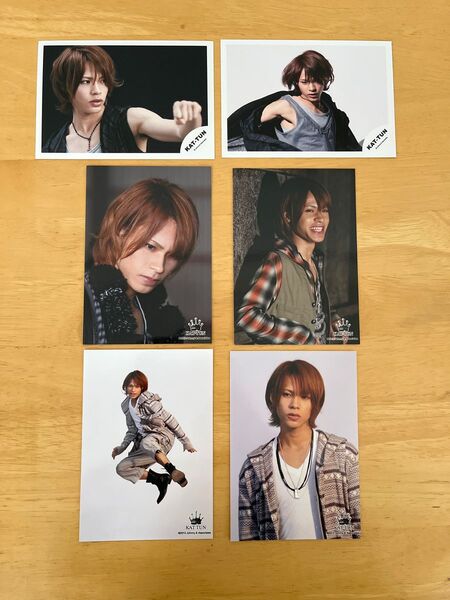 上田竜也(KAT-TUN) 公式 生写真6枚セット