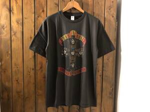 新品●ガンズアンドローゼズ　降谷 建志　着用　同プリント　ビンテージスタイル　ツアーTシャツ［XL］●ロック/ドラゴンアッシュ/GUNS