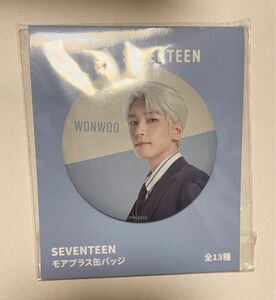 【新品未開封】SEVENTEEN モアプラス 缶バッジ ウォヌ