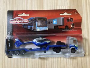 ☆新品 未開封 マジョレット ミニカー【TRANSPORTER (トランポーター) MERCEDES-BENZ Actros POLICE】☆