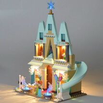 MOC LEGO レゴ 41068 ディズニープリンセス アナと雪の女王 アレンデール城 LED ライト キット DL047_画像2