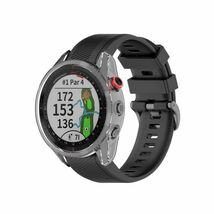 GARMIN (ガーミン） Approach S62 保護ケース カバー 互換品 ソフト TPU材質 ぴったり対応 擦り傷防止 軽量 防衝撃（クリア）E302_画像2