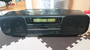 Panasonic RX-DT9 一部動作品 CDラジカセ ダブルラジカセ 3way6スピーカー 日本製 バブルラジカセ パナソニック