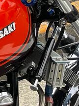 Z1 Z2 Z系　750RS Z2 純正　オプション　ステアリングダンパー　ステダン　当時物刻印　NHK 88ーK Z2外し_画像8