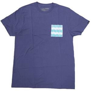 VANS バンズ ヴァンズ M PINEAPPLE POCKET TEE SPARKLE BULE Tシャツ Sサイズ パープル ブルー 青 紫 新品未使用