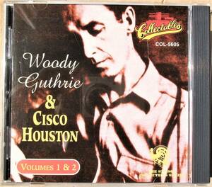 ★極稀CD★Woody Guthrie & Cisco houston Stinson ウッディ ガスリー シスコ ヒューストン スティンソン録音 フォーク folk song