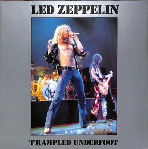 [B17] LP - LED ZEPPELIN “ Trampled Underfoot“ Clear Vinyl /sehr Rare レコード