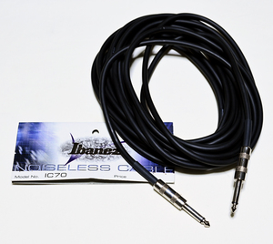 Ibanez Noiseless Cable / Model No. IC70 アイバニーズ　7m 楽器用ケーブル 新品