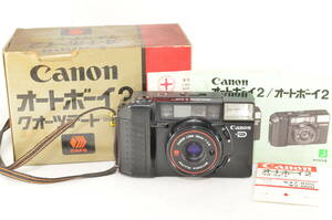 キャノン Canon Autoboy2 QUARTZ DATE Point & Shoot フィルムカメラ #2346