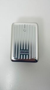 【未使用品】ZENDURE SUPER Mini モバイルバッテリー シルバー ZDSM10PD-S 10000 mAh 軽量