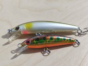 バスデイ シュガーミノー 40S 50ES 2個セット SUGAR MINNOW Bassday