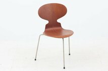 Fritz Hansen(フリッツ・ハンセン)　アントチェア　3本脚　チーク材　Arne Jacobsen(アルネ・ヤコブセン)　北欧家具ビンテージ_画像3