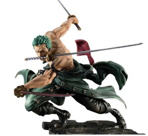 [ новый товар * ликвидация запасов ] One-piece ONE PIECE фигурка roro Noah *zoroRoronoa Zoro три тысяч мир три меч .. эффект 20cm PVC производства покрашен 7208