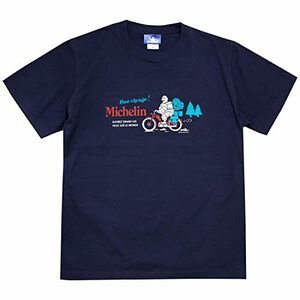 ミシュラン (Michelin) Tシャツ (T-Shirt) ツーリング (Touring) XLサイズ ネイビー 2・・・