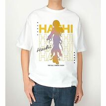 HACHI 緜先生 描き下ろしイラスト HACHI タクティカルファッションver. BIGシルエットTシャツ ユニセッ・・・_画像4