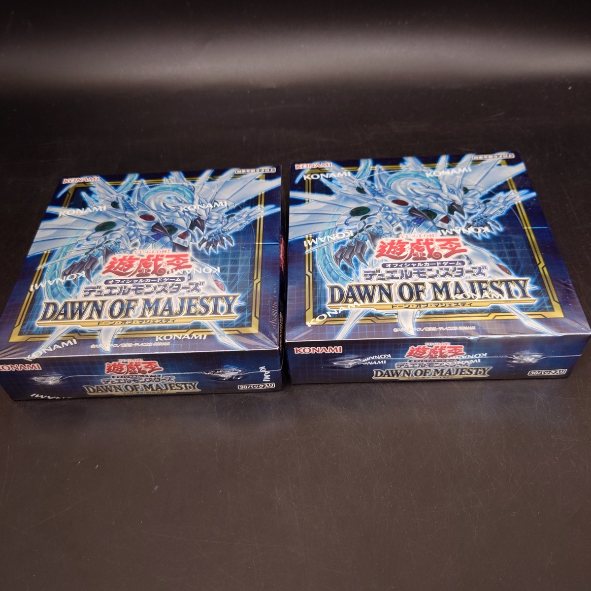 おしゃれ】 遊戯王 ドーンオブマジェスティ 未開封 2BOX MAJESTY OF