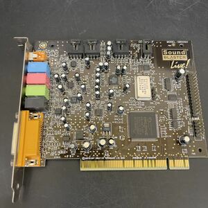 Y10211833 MODEL SB0060 / Sound Blaster Live! Value / 未確認の為ジャンク扱い