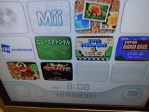 wii 本体 ゲーム内蔵 4タイトル_画像1