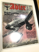 送料込み）Der Adler（デア・アドラー）ドイツ空軍誌表紙（その６）急降下爆撃機ユンカ―ス　Ju 87 シュトゥーカ（Junkers Ju87 Stuka）_画像4